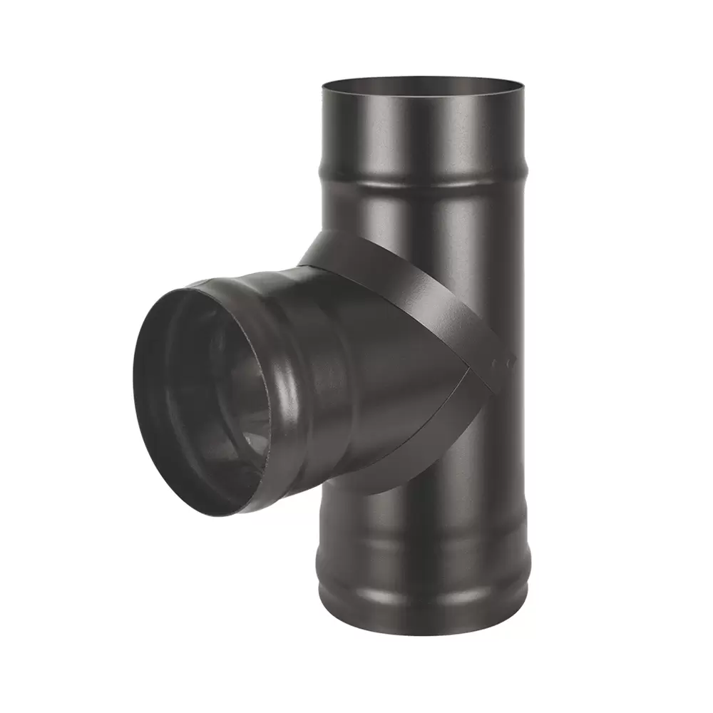 Тройник BLACK (AISI 430 1,0мм) 90*