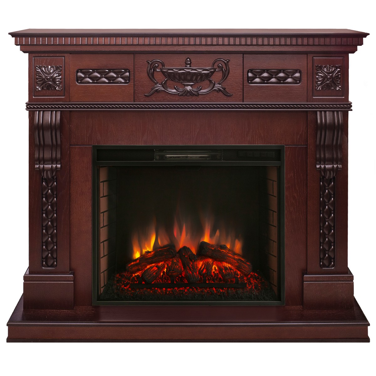 Электрокамин RealFlame Corsica Lux 25,5/26 AO античный дуб с очагом Epsilon 26 S IR