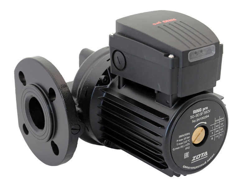 Насос циркуляционный ZOTA RING pro 50-90SF (3 скорости) 380V — изображение 3