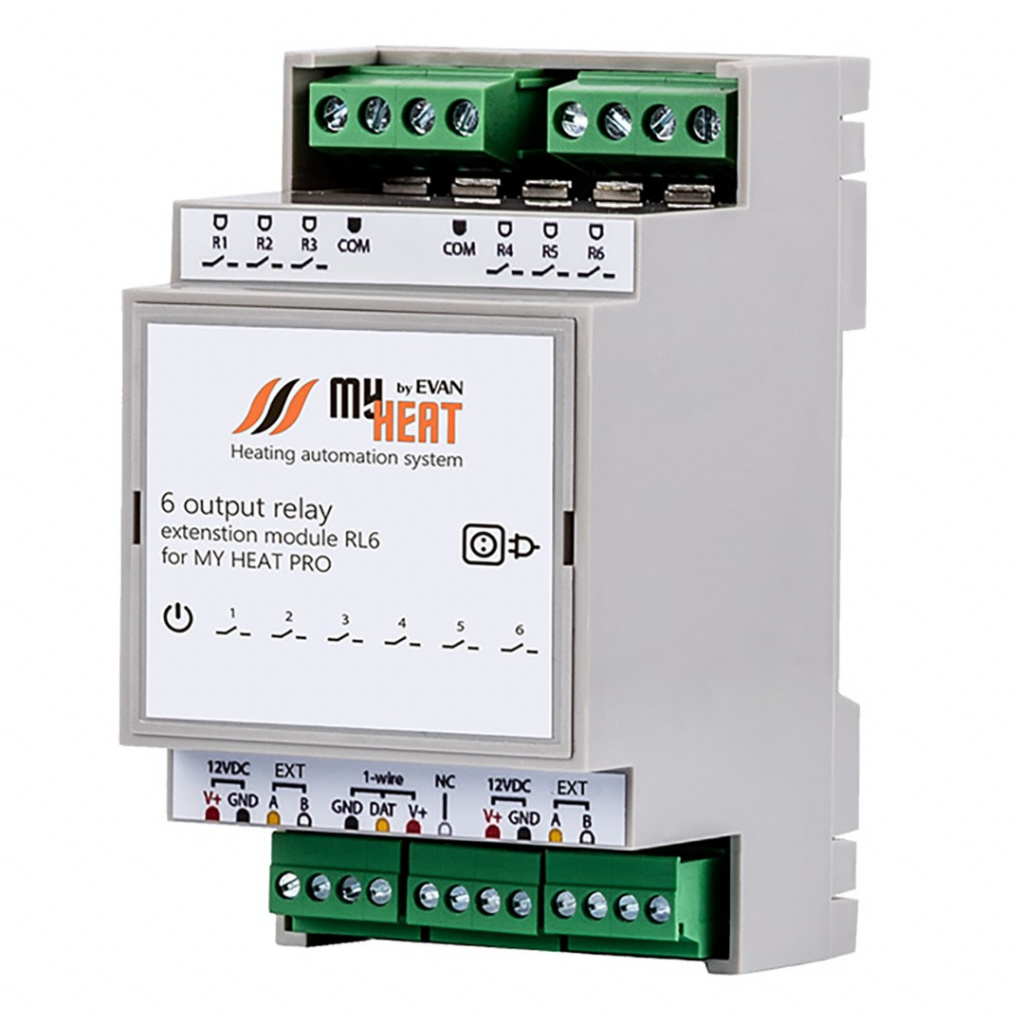 Релейный блок расширения MyHeat RL6 — изображение 2
