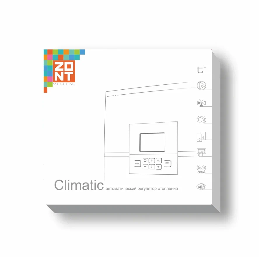 Автоматический регулятор систем отопления ZONT CLIMATIC 1.2 — изображение 3