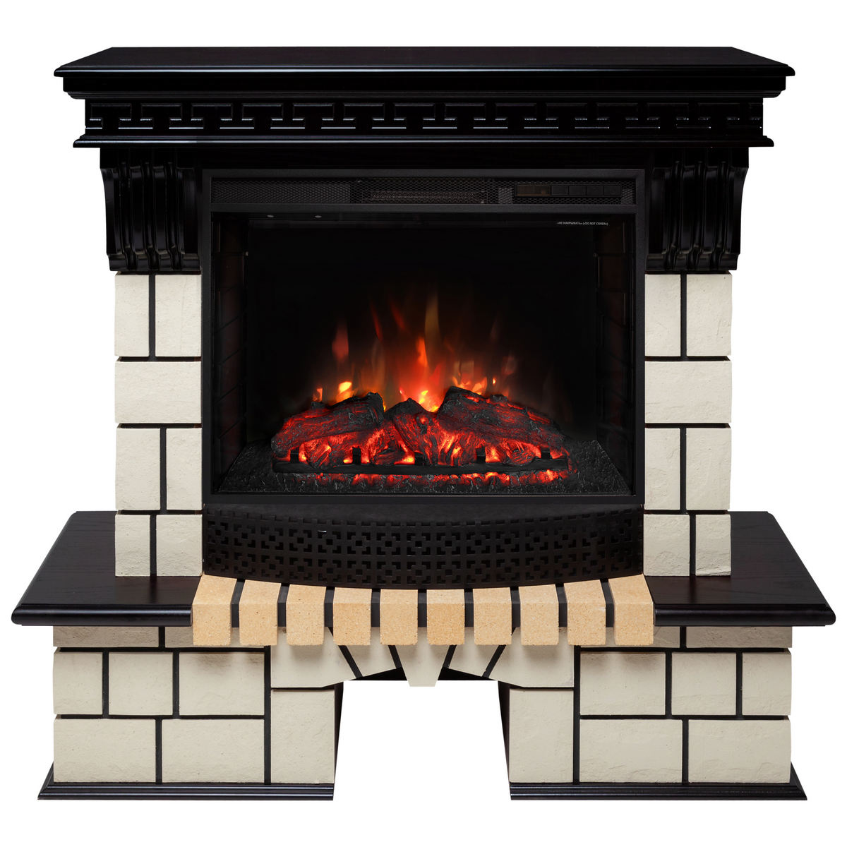 Электрокамин RealFlame Stone AO античный дуб античный дуб с очагом Sparta 25,5 LED